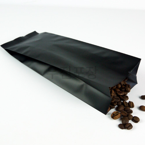 무광검정 커피 봉투 4가지사이즈 (100매) 우진포장