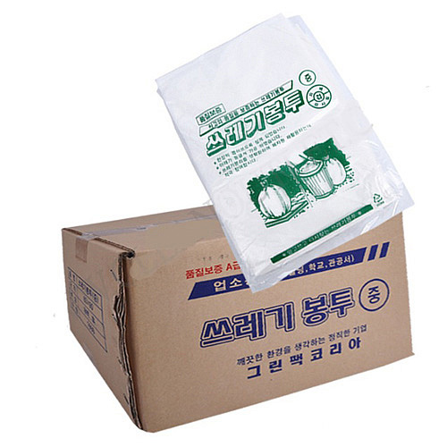 일반 쓰레기봉투 배접 투명검정 4가지사이즈 우진포장