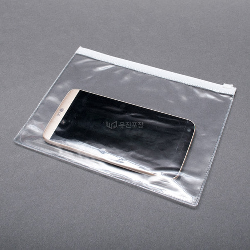 PVC 지퍼백 투명 일반슬라이더 7사이즈(100매) 우진포장