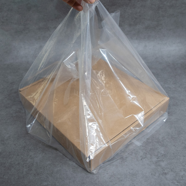 13인치 피자 배달용 봉투 투명 40x62+m32 (100매) 우진포장