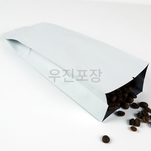 무광백색 커피 봉투 4가지사이즈(100매) 우진포장