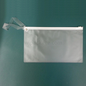 PVC 반투명지퍼백 - 손목걸이용-우진포장